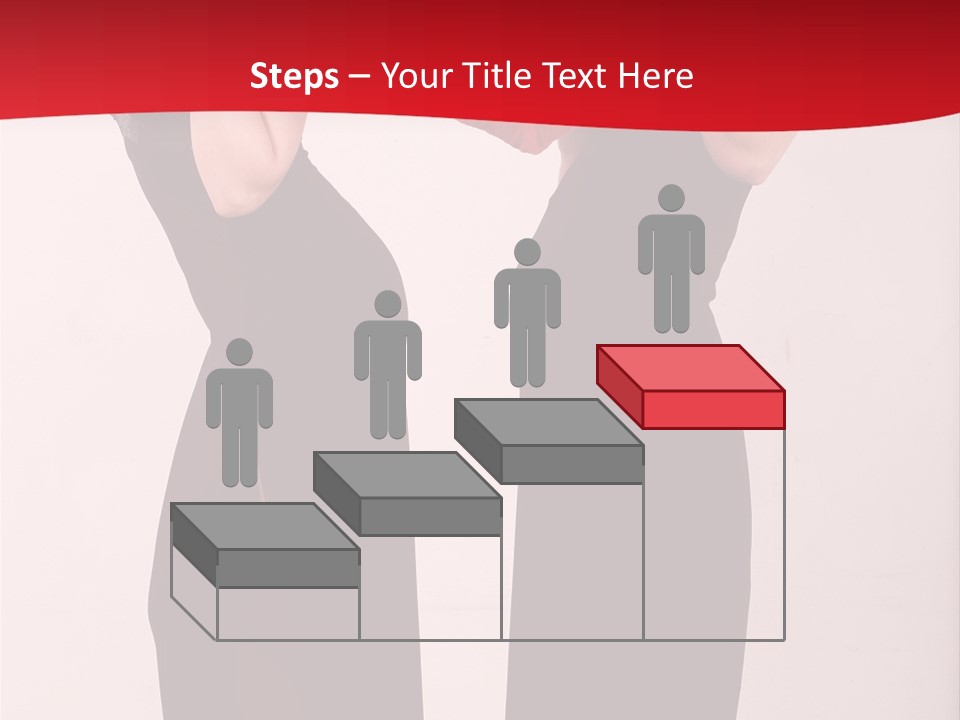 Sexy Woman Posing PowerPoint Template