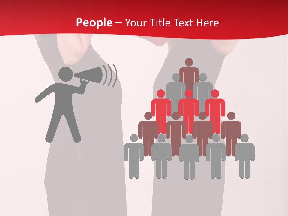 Sexy Woman Posing PowerPoint Template