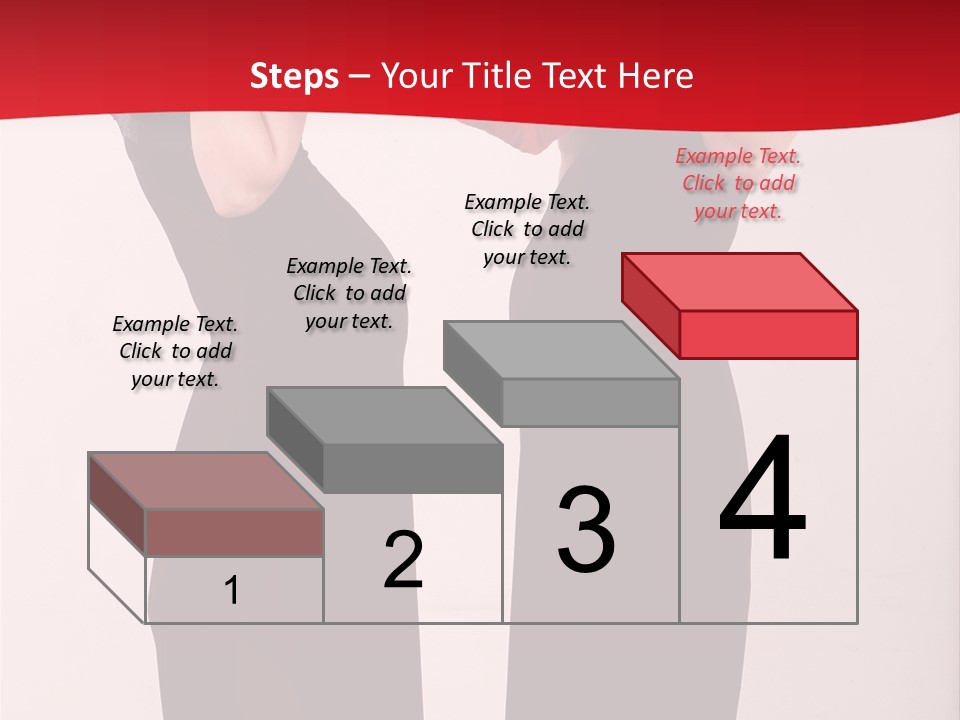 Sexy Woman Posing PowerPoint Template