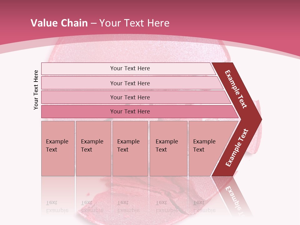 Isolated Blusher Macro PowerPoint Template