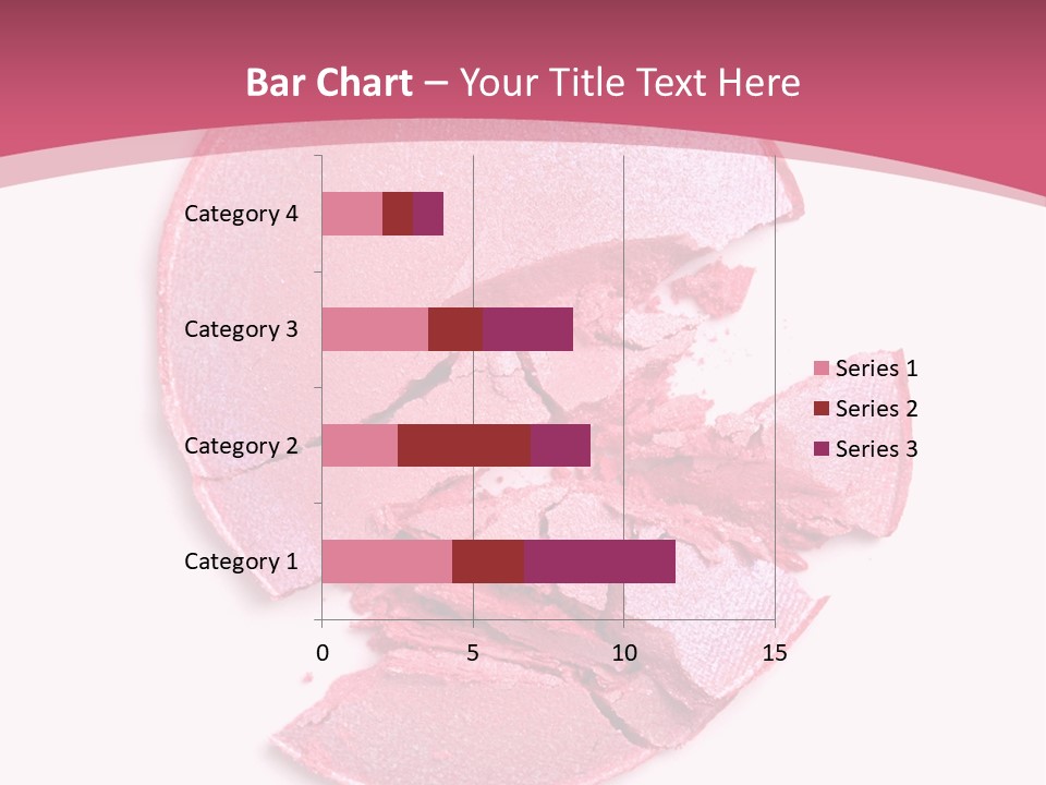 Isolated Blusher Macro PowerPoint Template