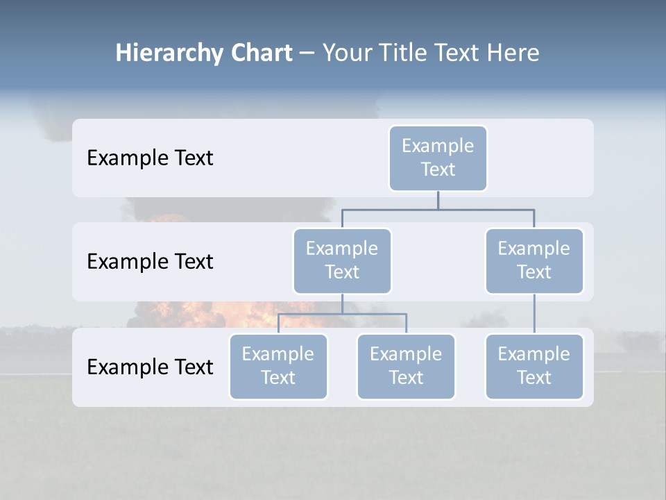 Drive Flame Cloud PowerPoint Template