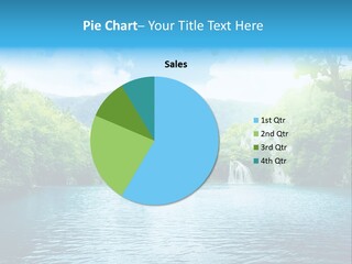 Tree Water Lake PowerPoint Template