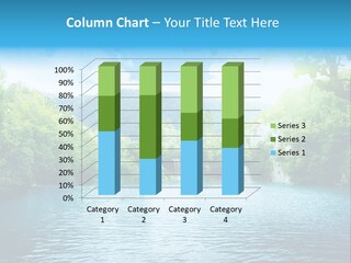 Tree Water Lake PowerPoint Template