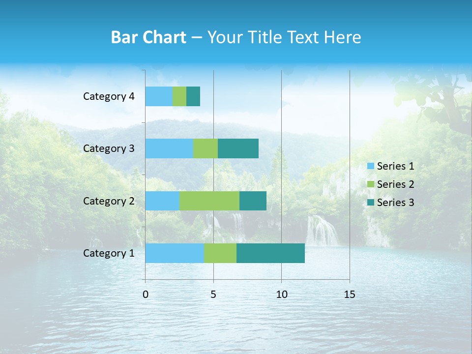 Tree Water Lake PowerPoint Template