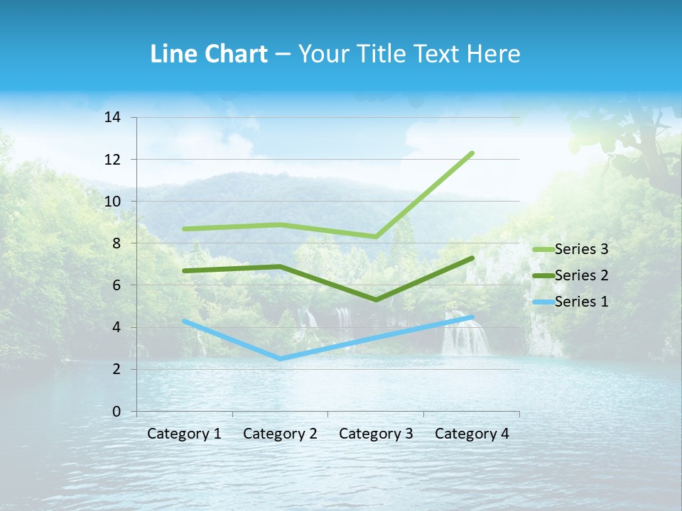 Tree Water Lake PowerPoint Template