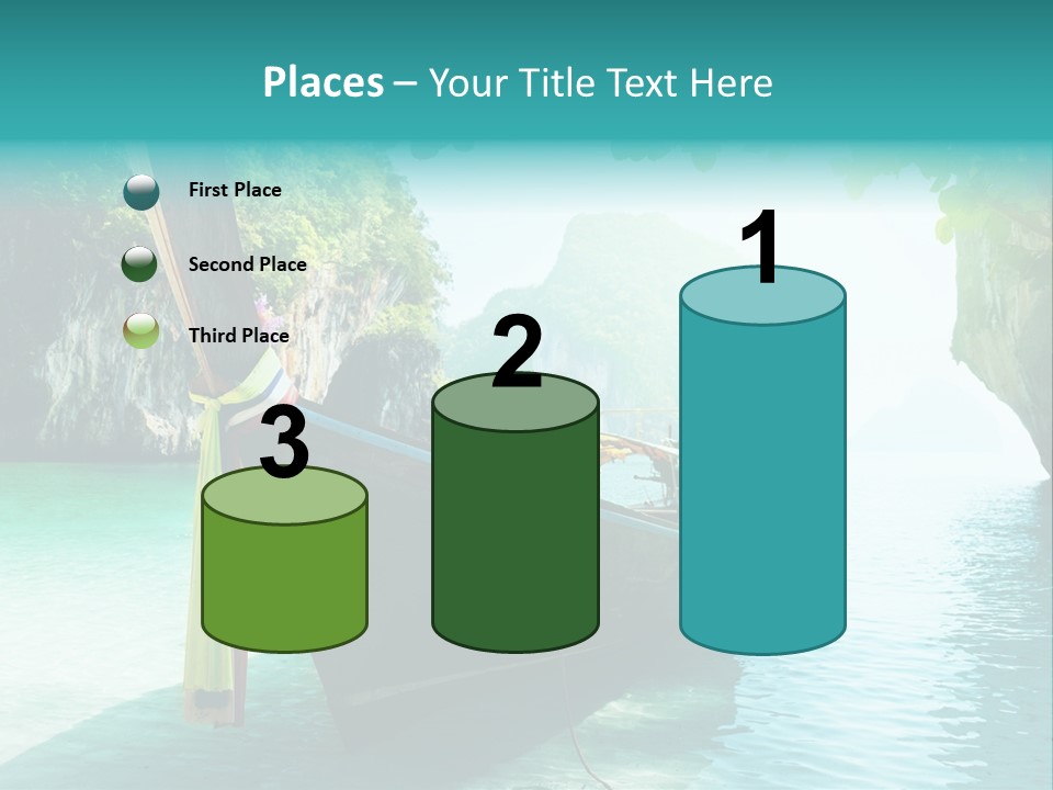 Water Marine Krabi PowerPoint Template