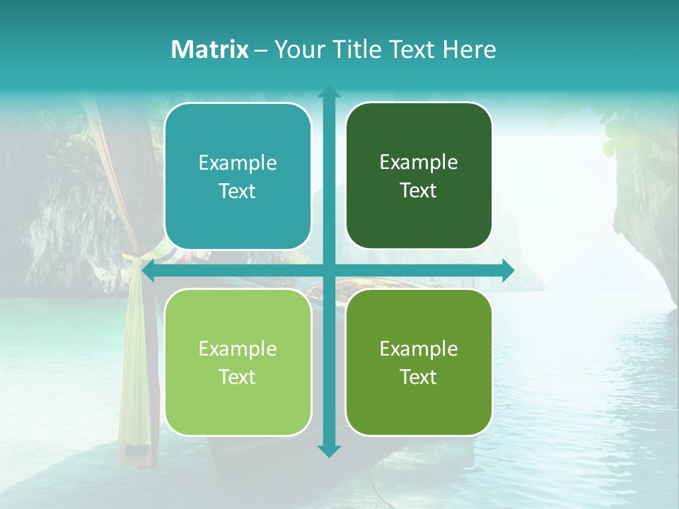 Water Marine Krabi PowerPoint Template