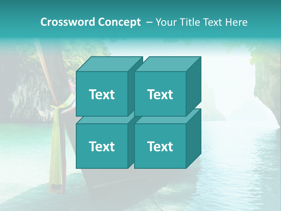 Water Marine Krabi PowerPoint Template