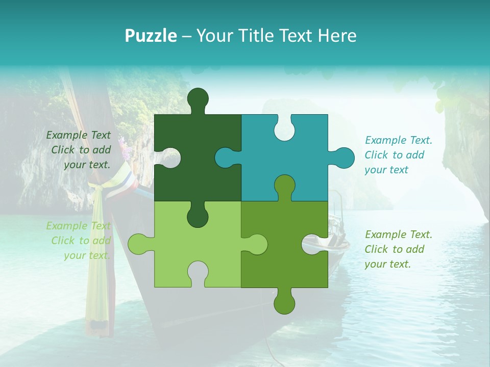 Water Marine Krabi PowerPoint Template