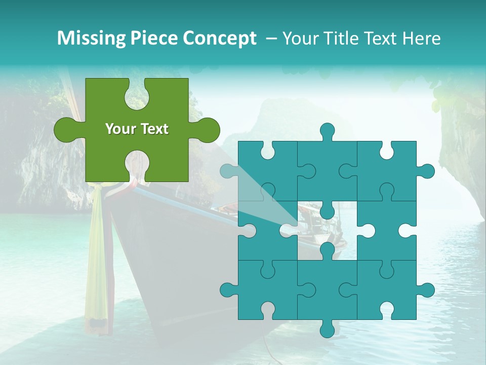 Water Marine Krabi PowerPoint Template