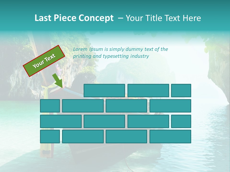 Water Marine Krabi PowerPoint Template