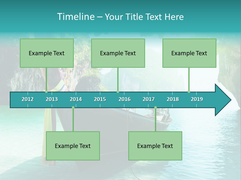 Water Marine Krabi PowerPoint Template