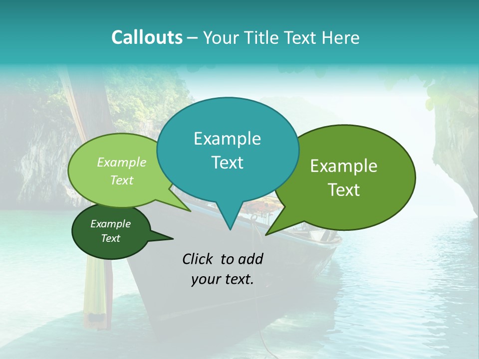 Water Marine Krabi PowerPoint Template