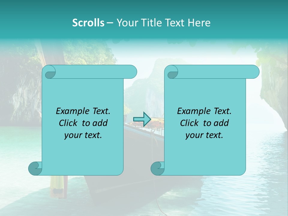 Water Marine Krabi PowerPoint Template