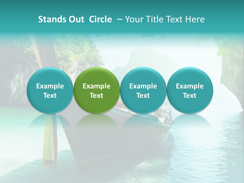 Water Marine Krabi PowerPoint Template
