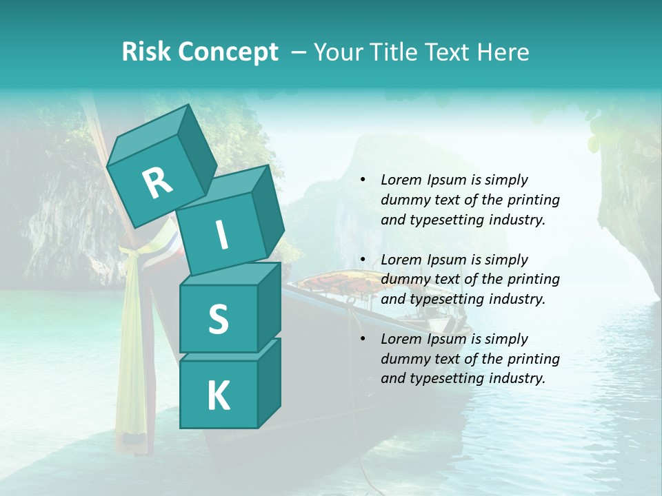 Water Marine Krabi PowerPoint Template