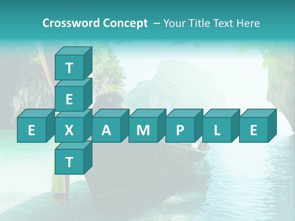 Water Marine Krabi PowerPoint Template