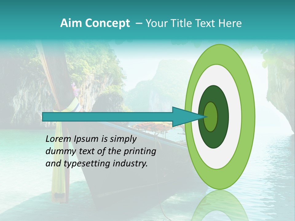 Water Marine Krabi PowerPoint Template