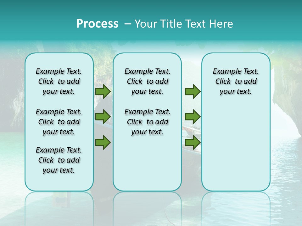Water Marine Krabi PowerPoint Template
