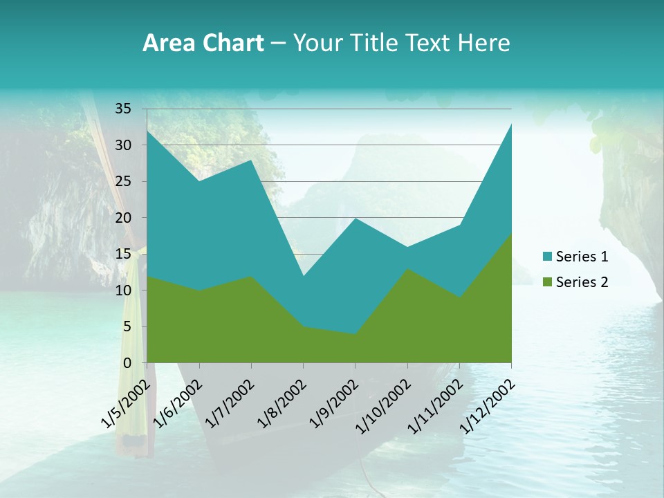 Water Marine Krabi PowerPoint Template