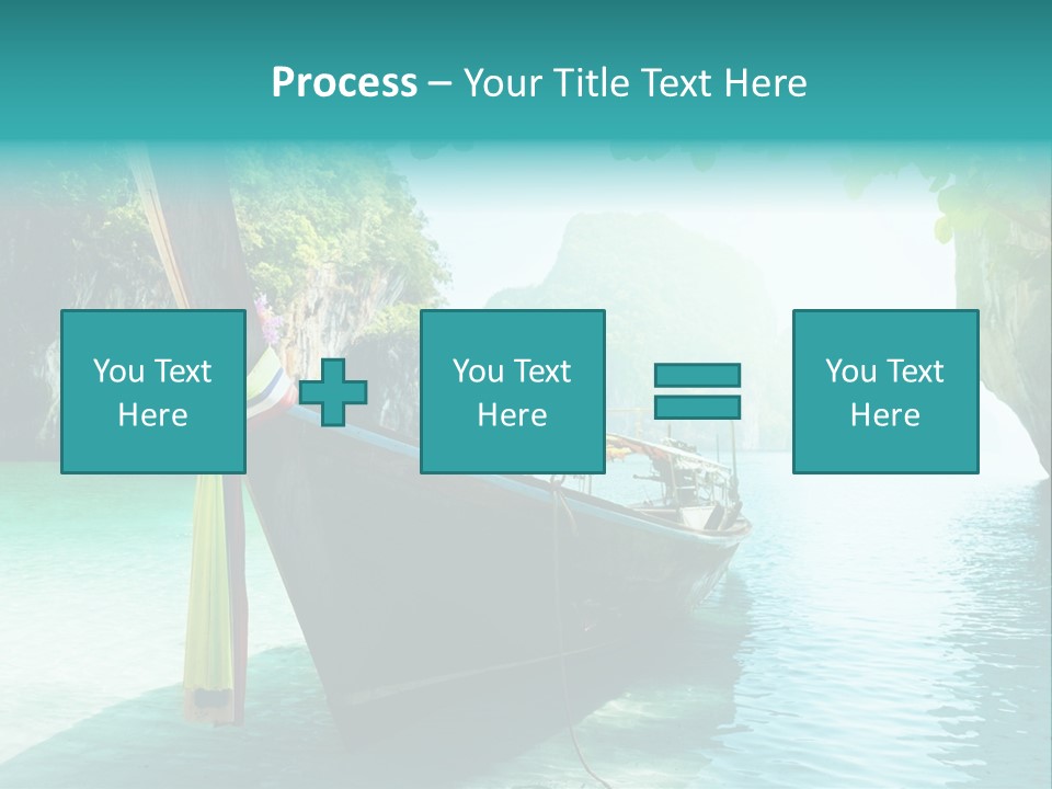 Water Marine Krabi PowerPoint Template