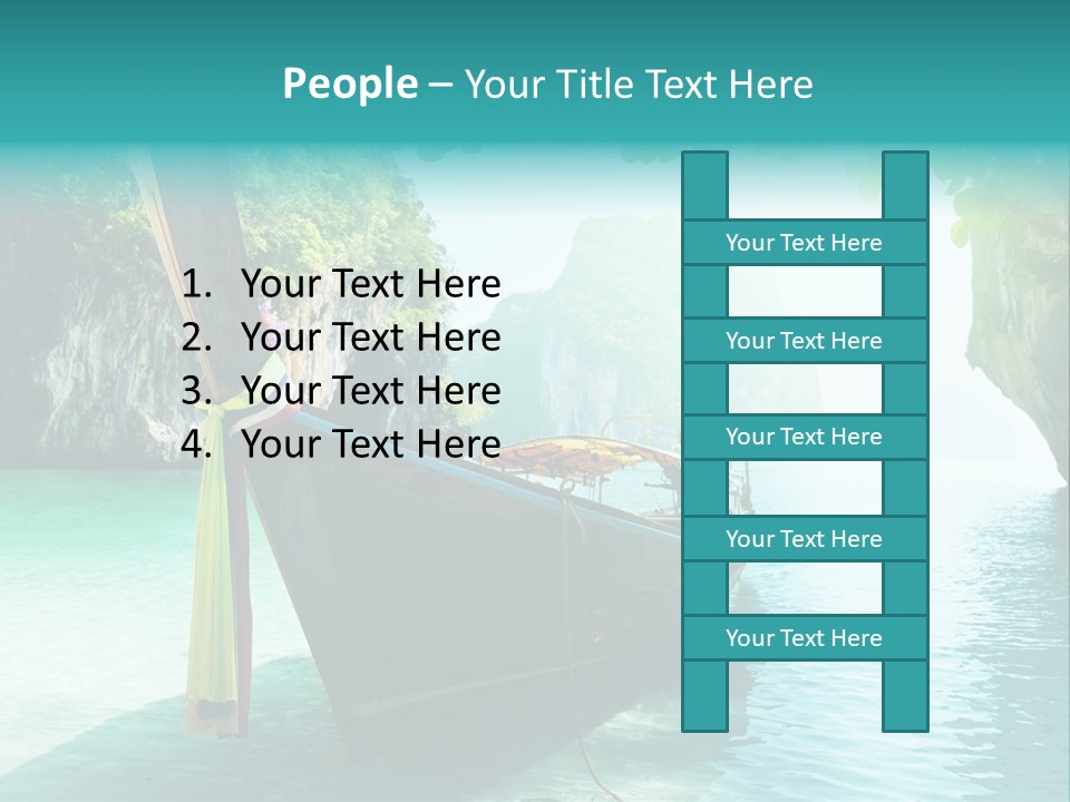 Water Marine Krabi PowerPoint Template