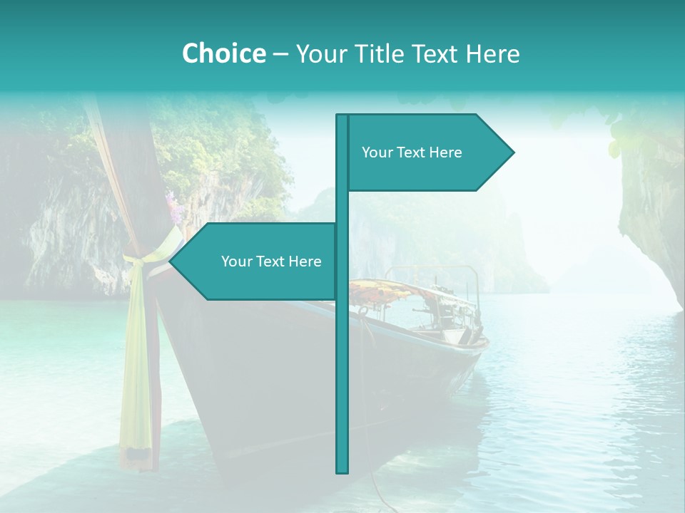 Water Marine Krabi PowerPoint Template