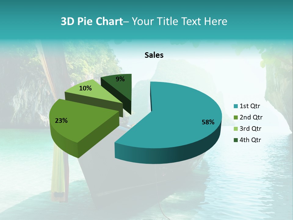 Water Marine Krabi PowerPoint Template
