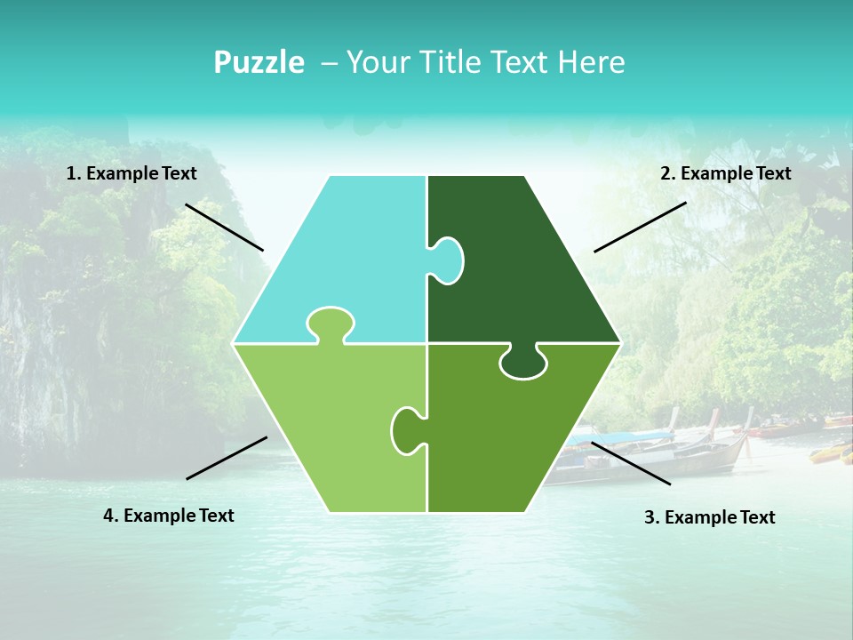 Asian Marine Wave PowerPoint Template