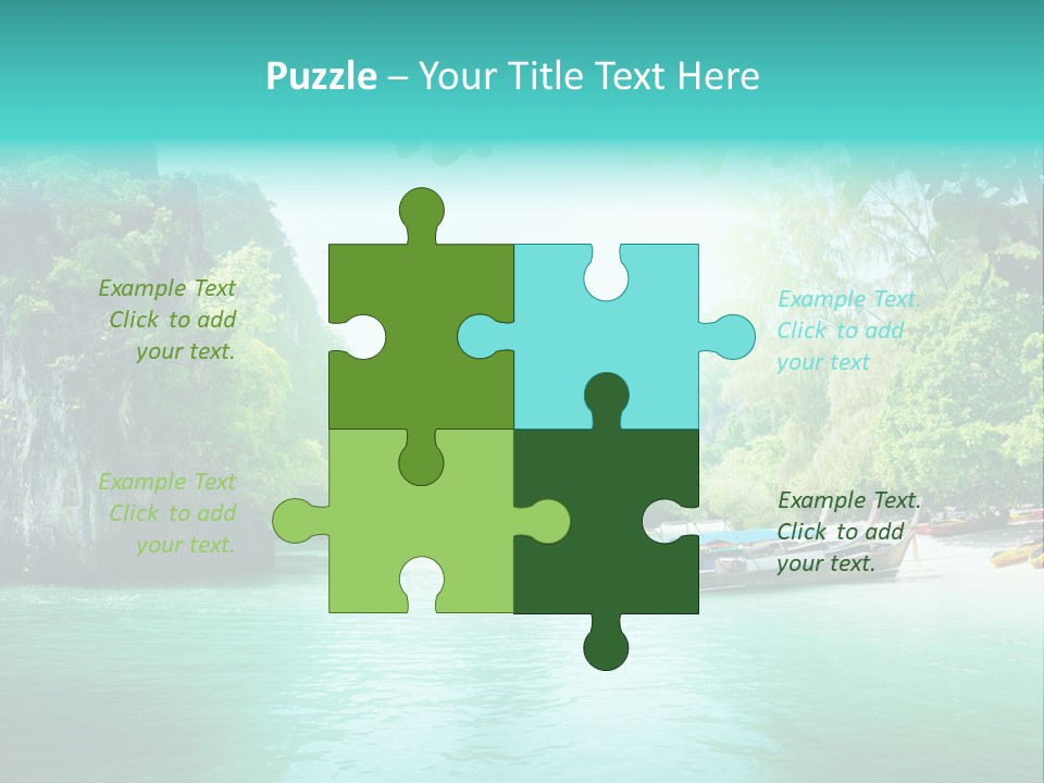 Asian Marine Wave PowerPoint Template