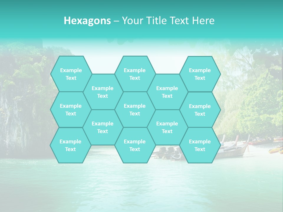 Asian Marine Wave PowerPoint Template