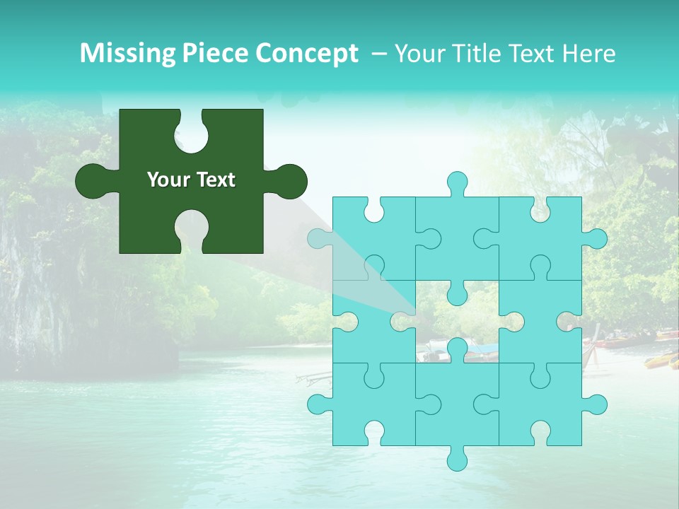 Asian Marine Wave PowerPoint Template