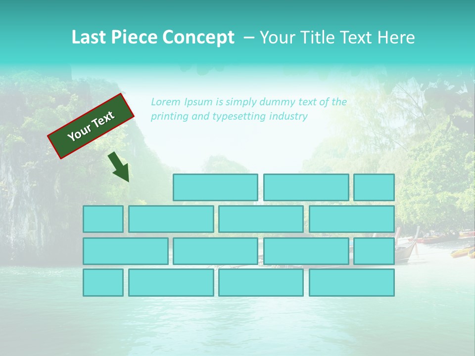 Asian Marine Wave PowerPoint Template