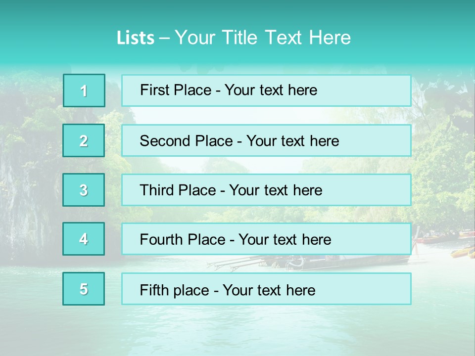 Asian Marine Wave PowerPoint Template