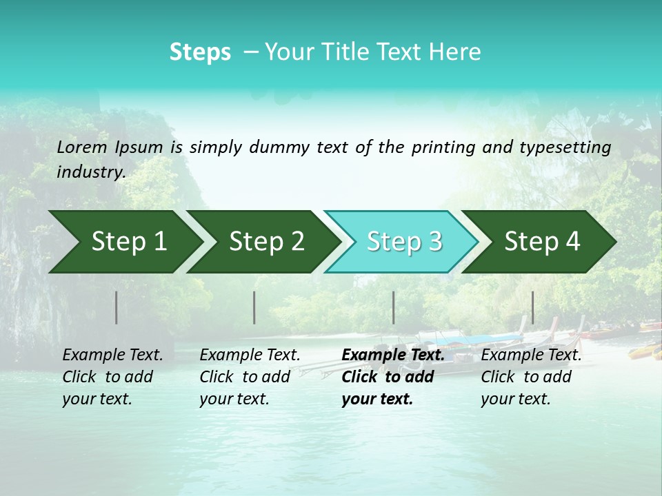 Asian Marine Wave PowerPoint Template