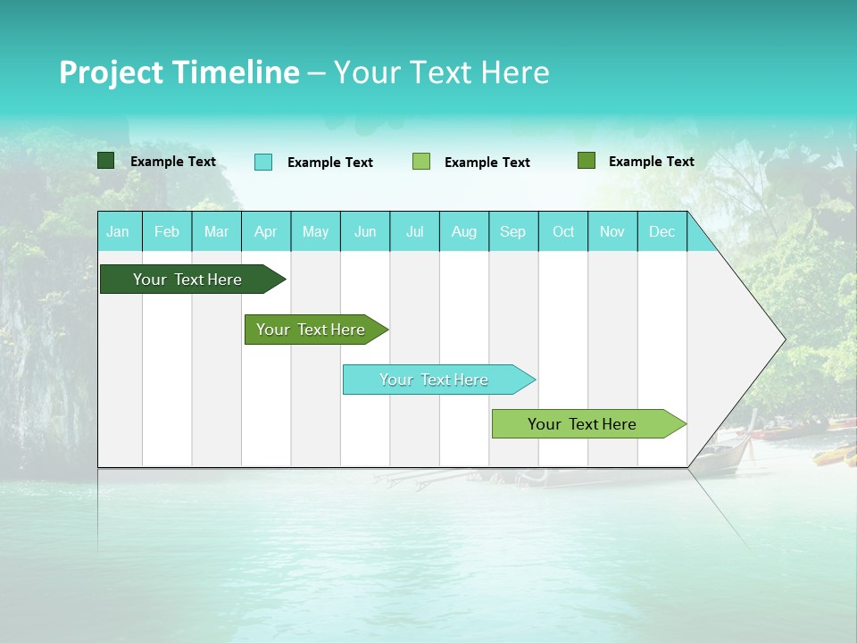 Asian Marine Wave PowerPoint Template