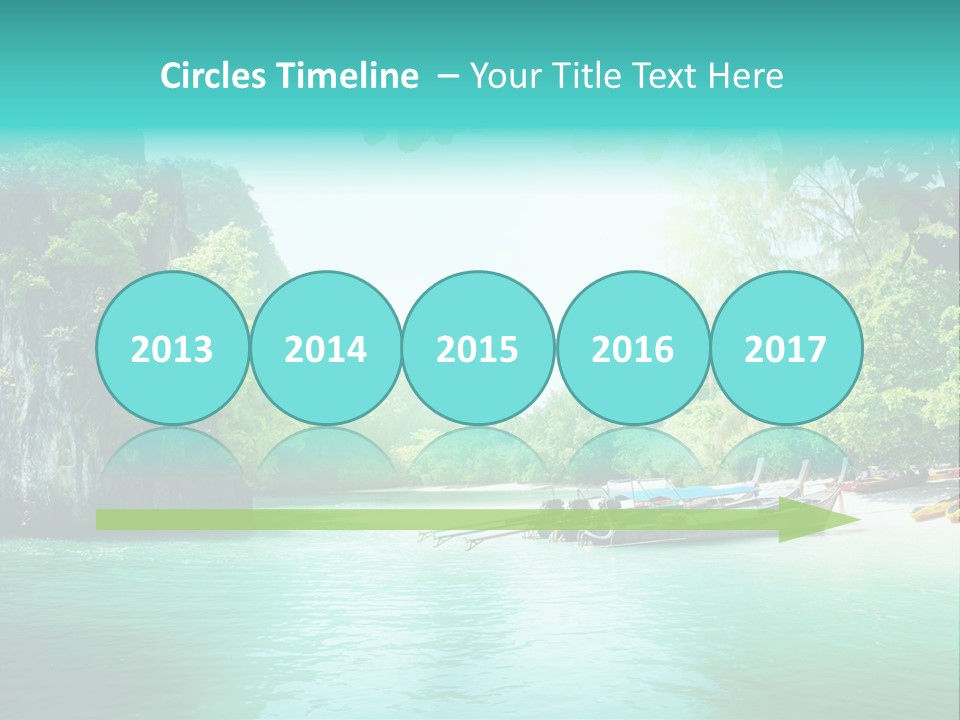 Asian Marine Wave PowerPoint Template