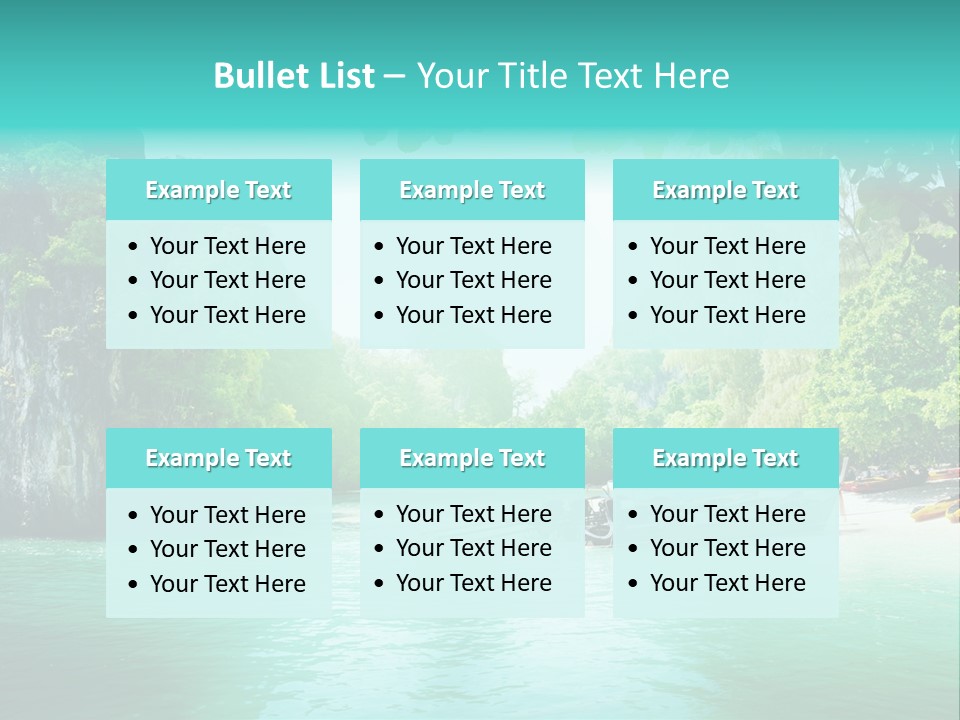 Asian Marine Wave PowerPoint Template