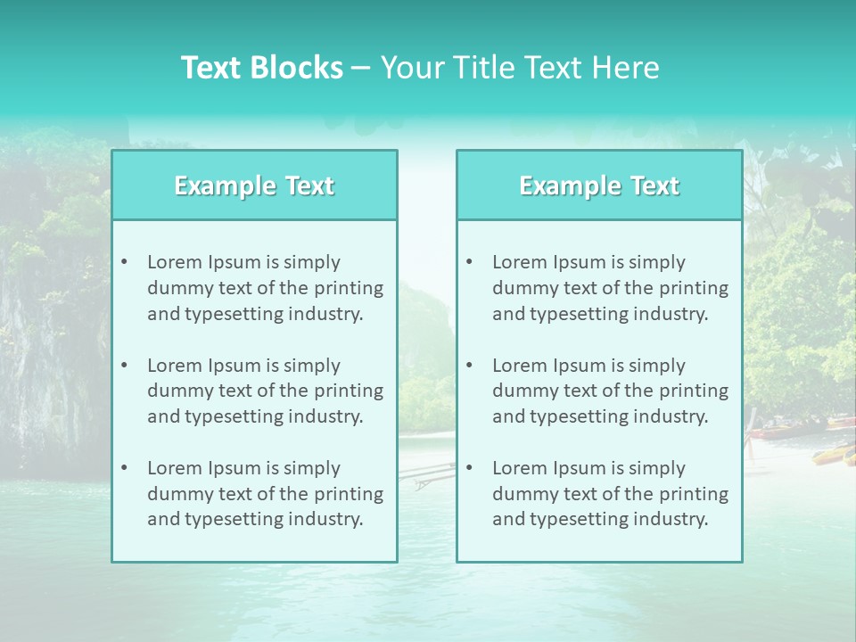 Asian Marine Wave PowerPoint Template