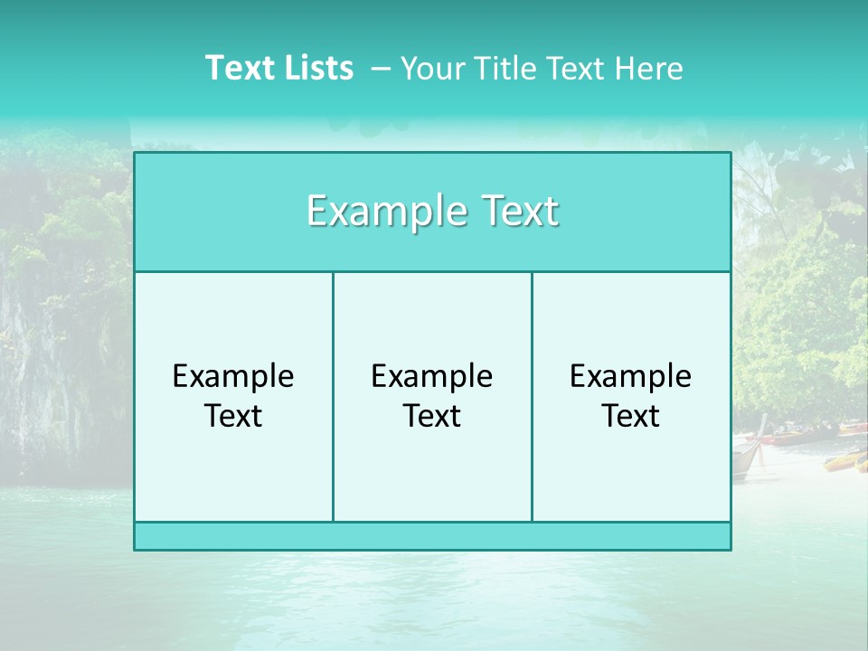 Asian Marine Wave PowerPoint Template