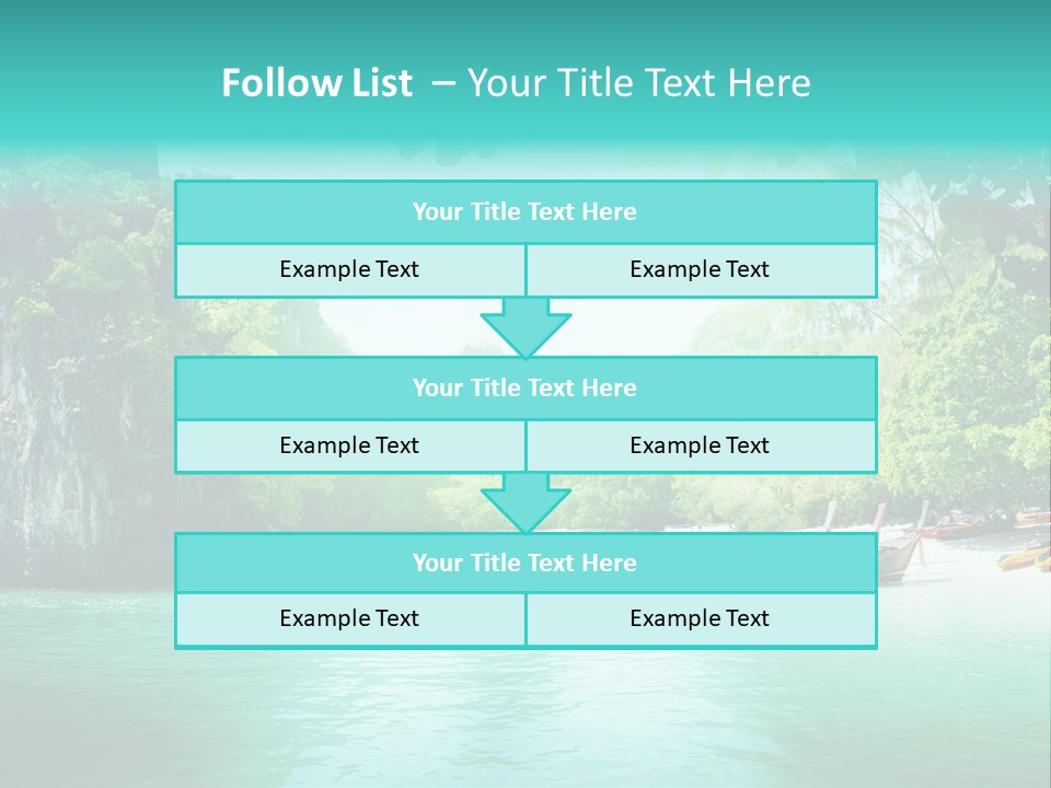 Asian Marine Wave PowerPoint Template