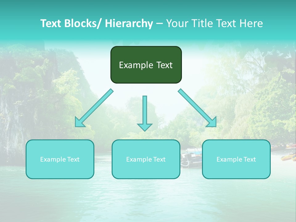 Asian Marine Wave PowerPoint Template