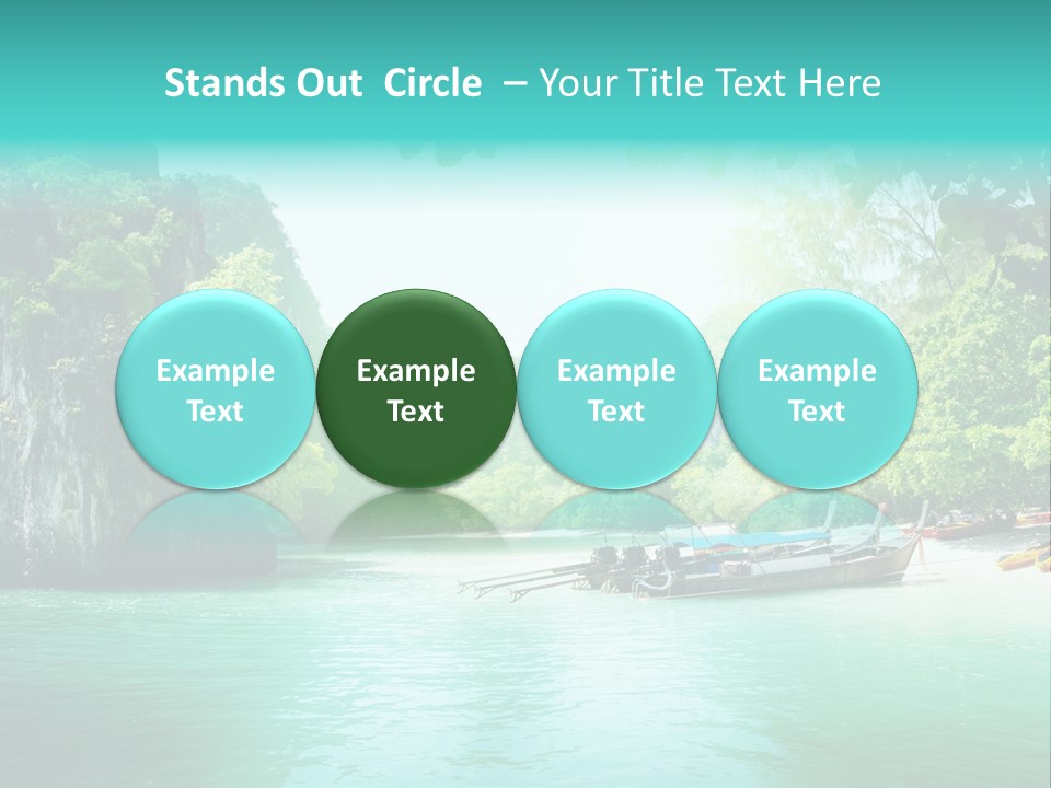 Asian Marine Wave PowerPoint Template