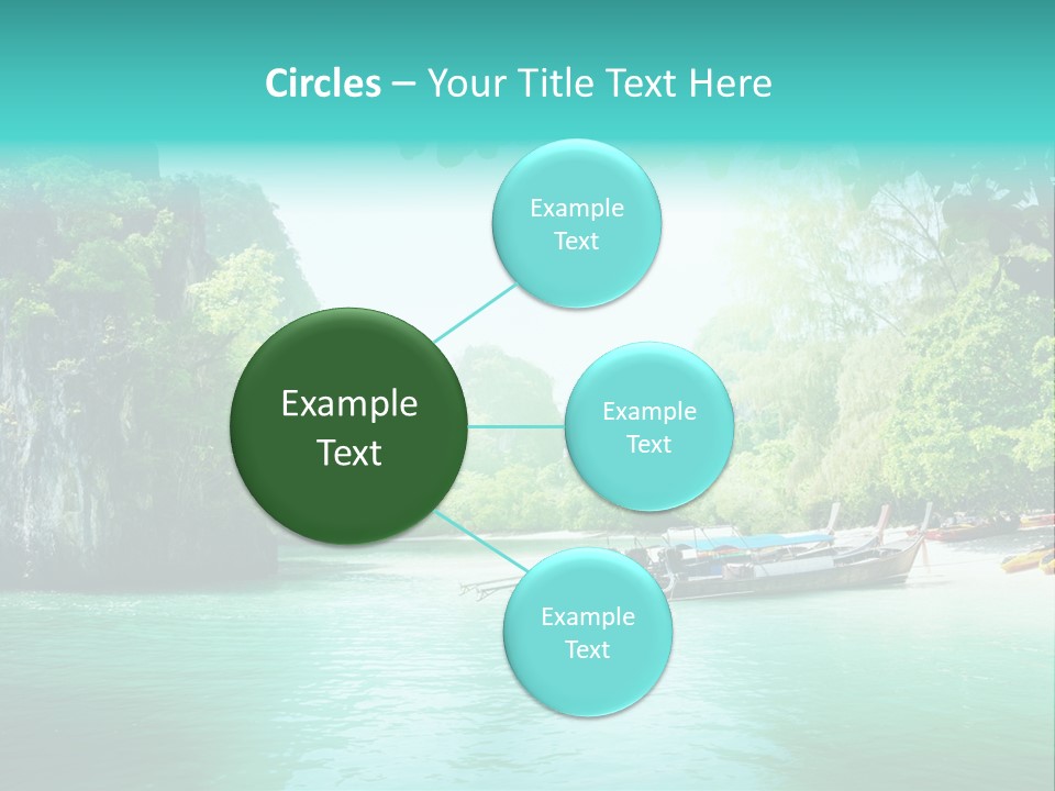 Asian Marine Wave PowerPoint Template