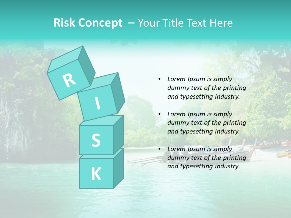 Asian Marine Wave PowerPoint Template