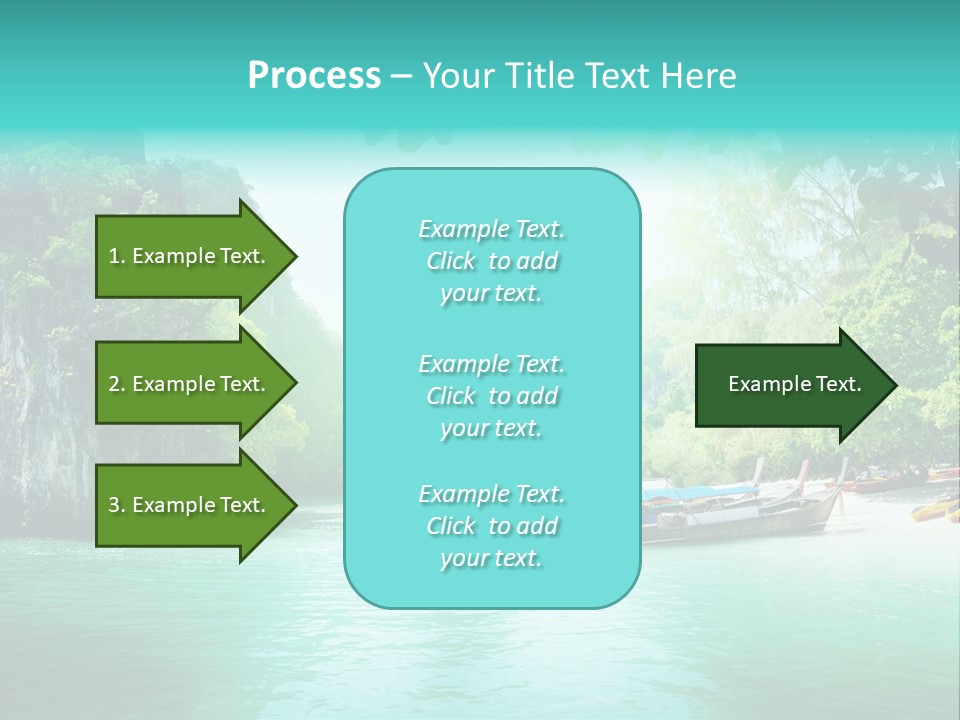 Asian Marine Wave PowerPoint Template
