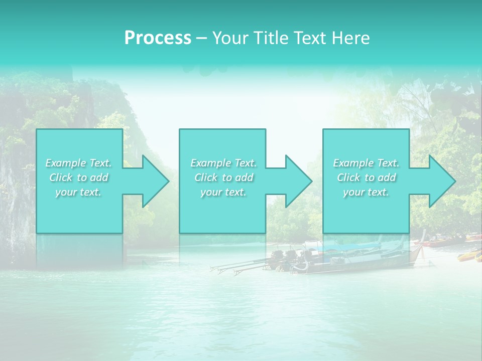 Asian Marine Wave PowerPoint Template