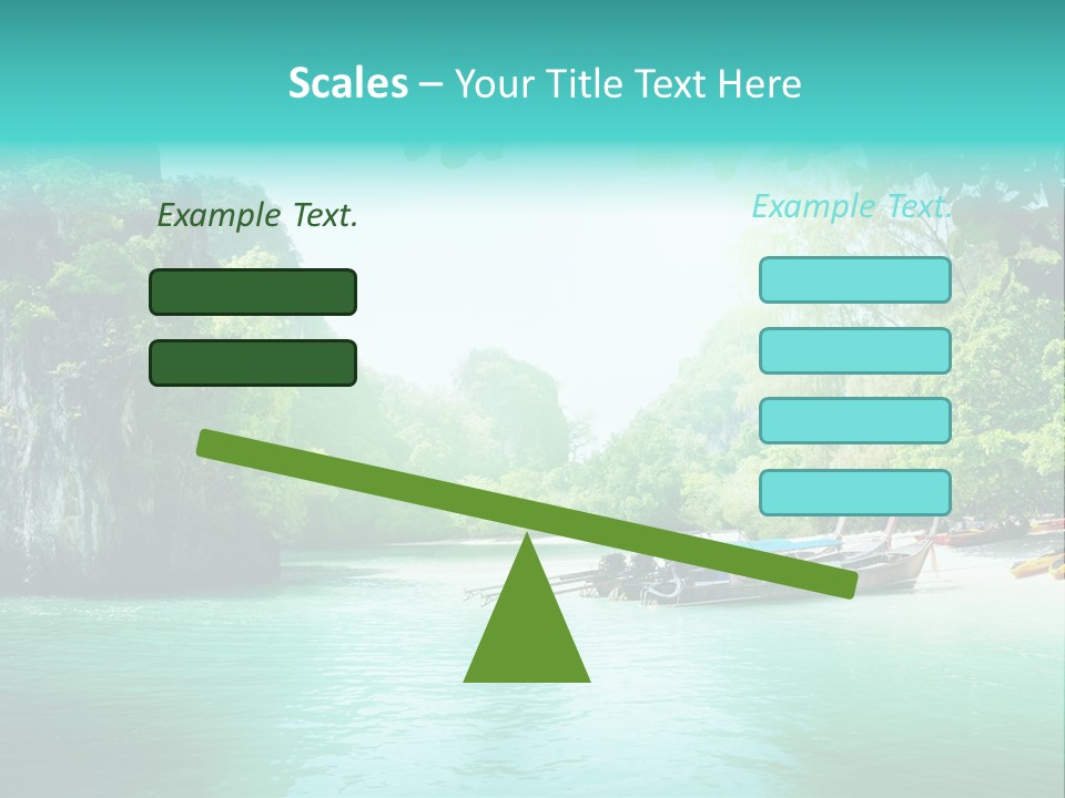 Asian Marine Wave PowerPoint Template