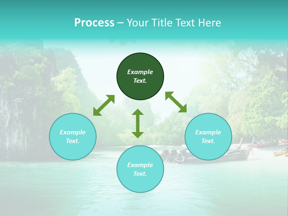 Asian Marine Wave PowerPoint Template